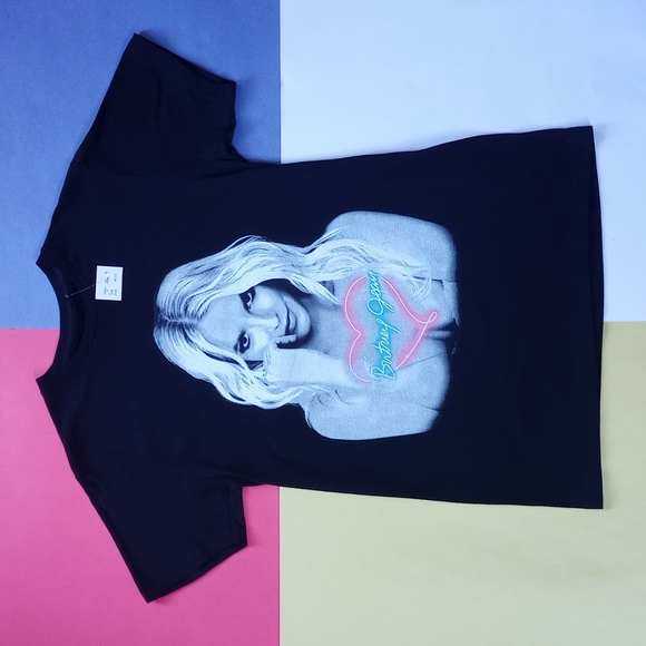 Official Britney Spears Other - Official Britney Spears “Britney Jean” Heart Essential Band Tee T-Shirt UNISEX